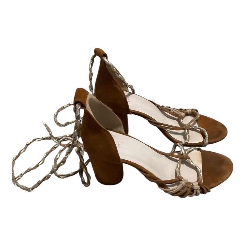 Raye Heels Women 10 Brown